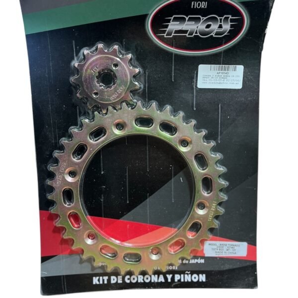 Corona y Piñón 13/38 - Honda Tornado 250