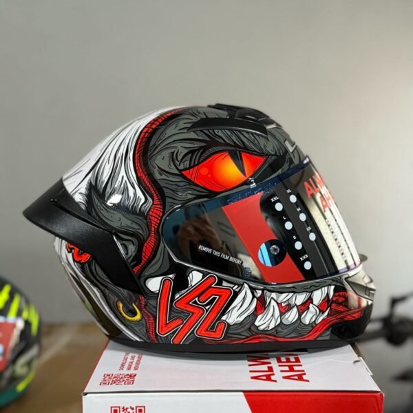 Casco LS2 Evo FIZZLE RED