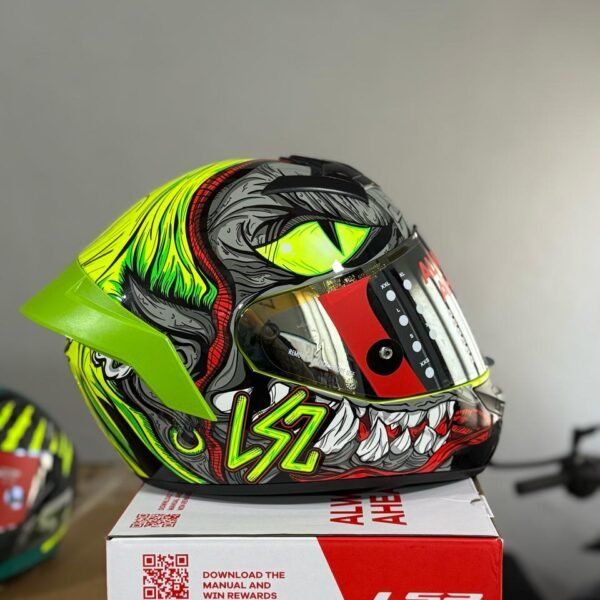Casco LS2 FIZZLE YELOW