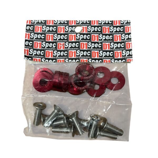 Arandela Anodizada Aluminio 6mm M6 X10